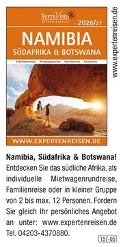 Namibia, Südafrika & Botswana