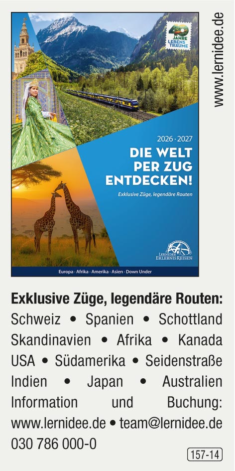 Lernidee – Die Welt per Zug entdecken!