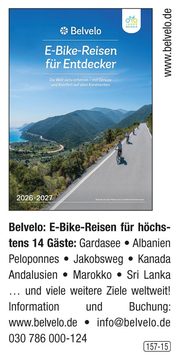 BELVELO - E-Bike Reisen für Entdecker