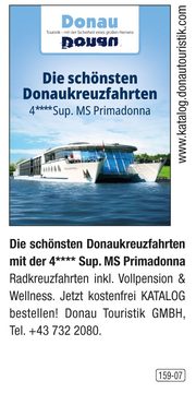 Donau Touristik GmbH – Die schönsten Donaukreuzfahrten mit der MS Primadonna