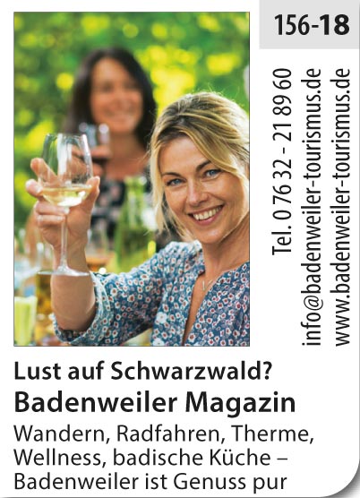 Badenweiler – Lust auf Schwarzwald, Genuss, Erholung