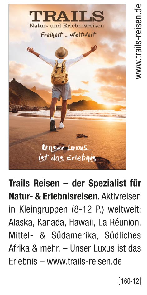 TRAILS - Natur- und Erlebnisreisen