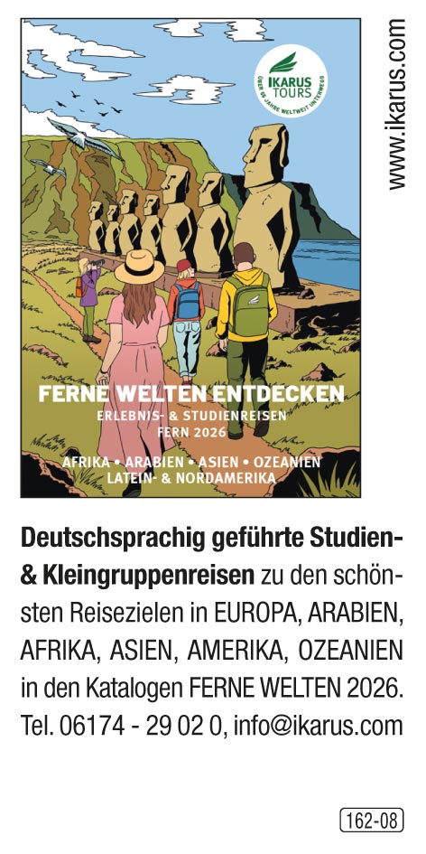 Ikarus Tours – Ferne Welten entdecken – Deutschsprachig geführte Studien- & Kleingruppenreisen