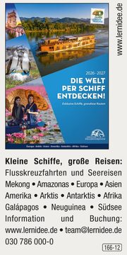 Lernidee – Die Welt per Schiff entdecken!