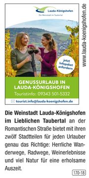 Genussurlaub in Lauda-Königshofen