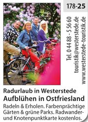 Radurlaub im Westerstede – Aufblühen in Ostfriesland
