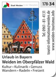 Stadt Weiden – Urlaub in Bayern