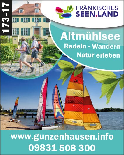 Altmühlsee – Radeln, Wandern, Natur erleben