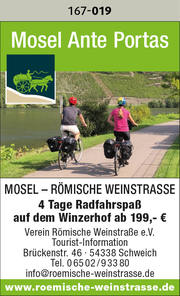 Roemische Weinstrasse – Mosel Ante Portas
