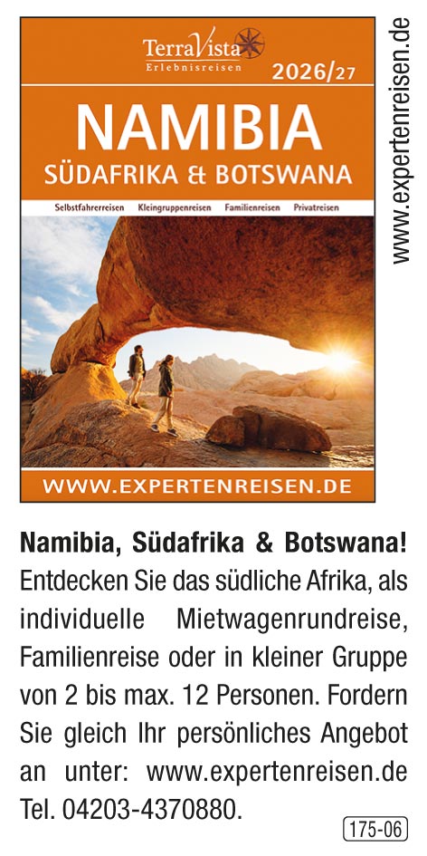 Namibia, Südafrika & Botswana