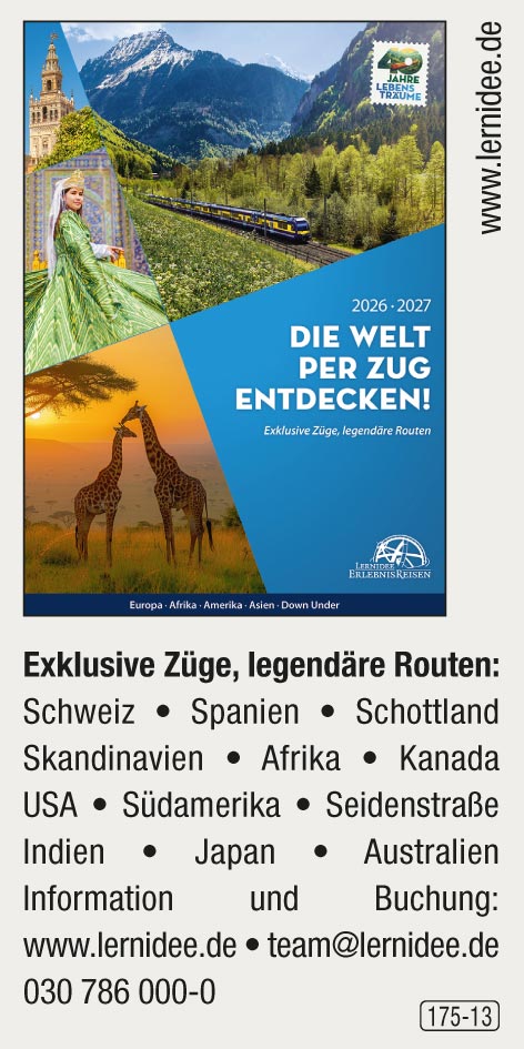 Lernidee – Die Welt per Zug entdecken!