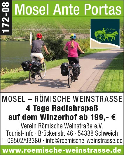 Roemische Weinstrasse – Mosel Ante Portas