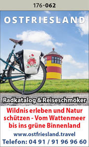 Ostfriesland – Reiseschmöker & Radkatalog – Wildnis erleben und Natur schützen – Vom Wattenmeer bis ins grüne Binnenland