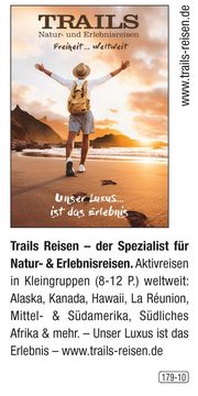 TRAILS - Natur- und Erlebnisreisen